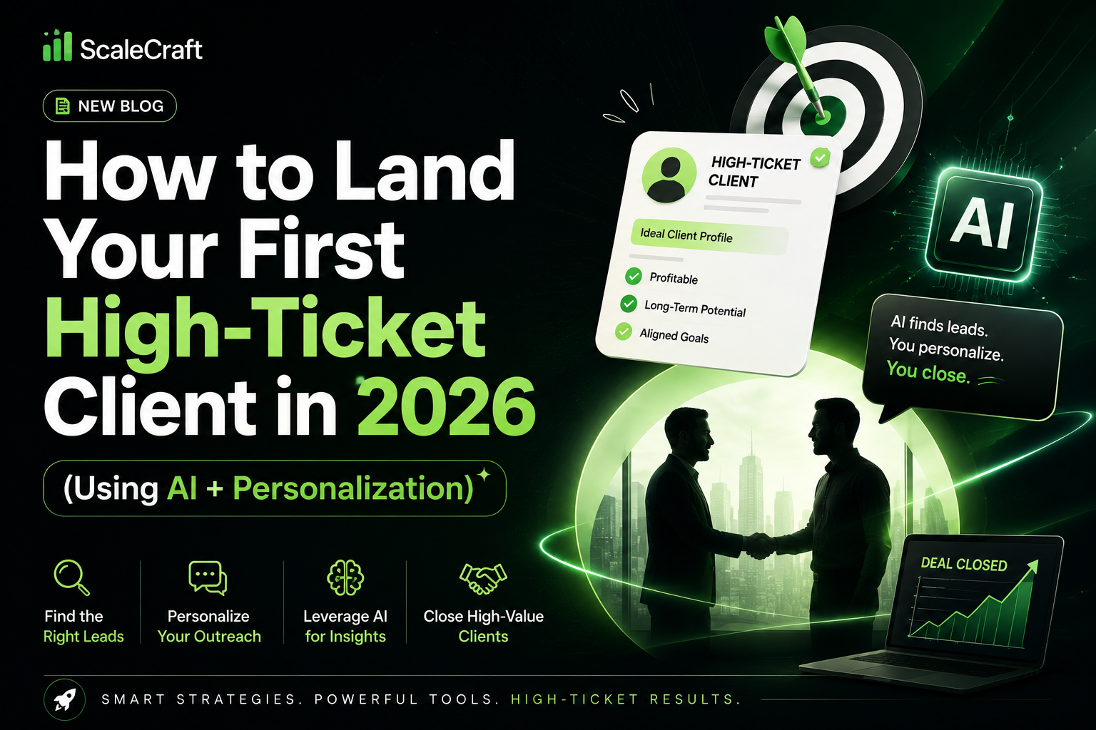 How to Land Your First High-Ticket Client in 2026 (Using AI + Personalization)
