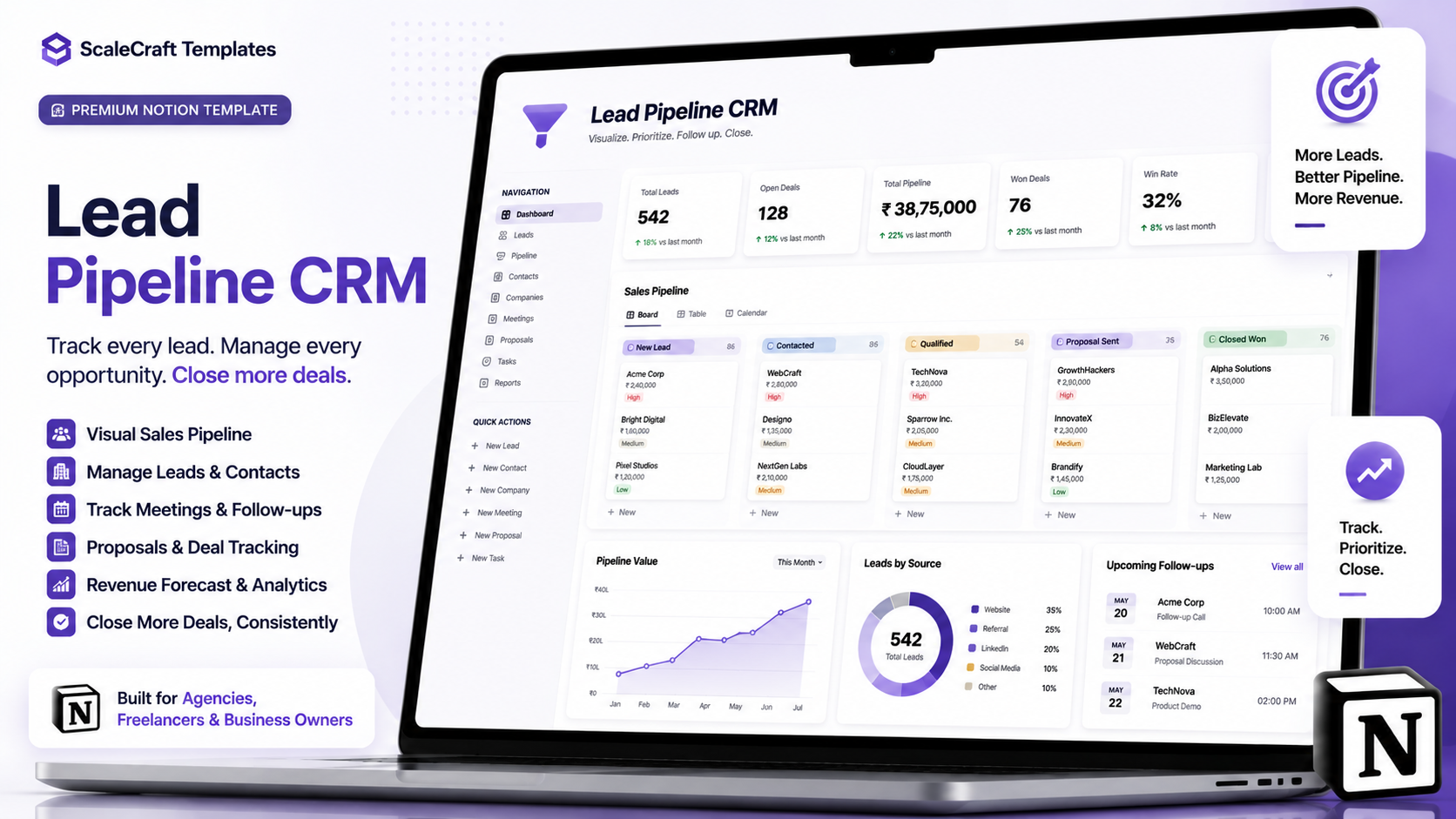 Lead Pipeline CRM