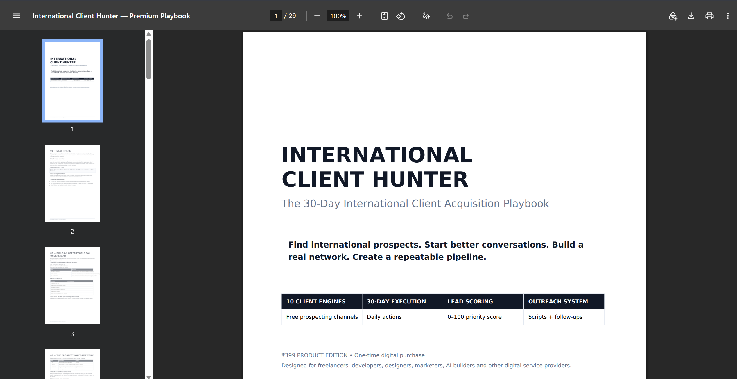 International Client Hunter media 1